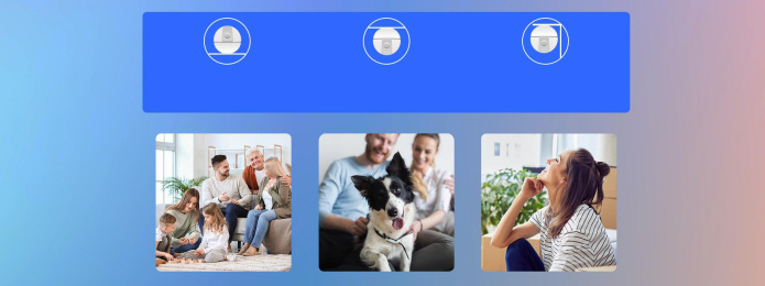 EZVIZ E6 3K Home Kit - innowacyjna kamera domowa IP, która sprawdzi się w każdym domu i każdej przestrzeni użytkowej EZVIZ E6 3K Home Kit to innowacyjna kamera domowa IP, idealna do wszelkich typów domów i przestrzeni użytkowych. Kamera monitorująca EZVIZ E6 doskonale sprawdza się w apartamentach, mieszkaniach oraz willach, zarówno w nowym, jak i starym budownictwie. Dzięki obsłudze sieci Wi-Fi podłączenie kamery jest niezwykle proste, a liczne elastyczne funkcje zapewniają jej użytkownikom wszechstronną ochronę. Kamera EZVIZ E6 może być ustawiona na dowolnej powierzchni, zamontowana na suficie lub zawieszona na ścianie (dodatkowy uchwyt do montażu ściennego można nabyć osobno, nie jest on bowiem częścią zestawu). Wyposażona w funkcje wykrywania ludzi i zwierząt przy wsparciu sztucznej inteligencji (AI), automatyczne śledzenie z powiększeniem oraz wykrywanie głośnych dźwięków. Dodatkowo, kamera wewnętrzna do monitoringu może skutecznie wykrywać odgłosy psów i kotów, pomagając Ci dbać o dobrostan Twoich czteronożnych podopiecznych. Kamera oferuje imponującą rozdzielczość 3K oraz panoramiczny widok, co zapewnia doskonałą jakość obrazu. Ponadto, dzięki funkcji widzenia nocnego w podczerwieni (zasięg do 10 m) oraz True-WDR, kamera domowa EZVIZ E6 zapewnia klarowny obraz nawet przy niskim oświetleniu i w trudnych warunkach. Obsługa dwupasmowej sieci Wi-Fi 2,4 / 5 GHz pozwala na stabilne i szybkie połączenie, a funkcja ochrony prywatności gwarantuje bezpieczne korzystanie z kamery. Dodatkowo, możliwość nawiązywania połączenia poprzez wykonanie gestu machania ręką do kamery dodaje wygody i użytkowości. EZVIZ E6 3K Home Kit to kompleksowe rozwiązanie do monitorowania domu, zapewniające zaawansowaną ochronę i komfort użytkowania. EZVIZ E6 3K Home Kit - innowacyjna kamera domowa IP, która sprawdzi się w każdym domu i każdej przestrzeni użytkowej